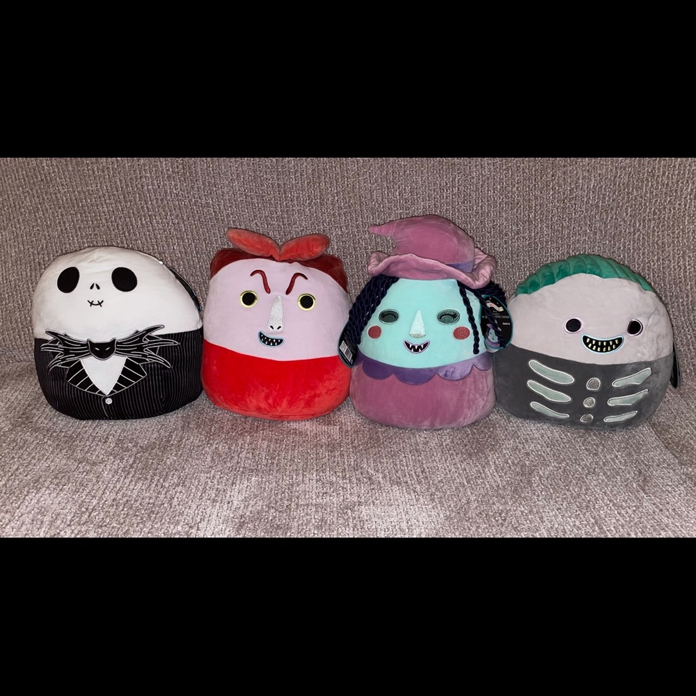 Squishmallow Nightmare Before Christmas half set